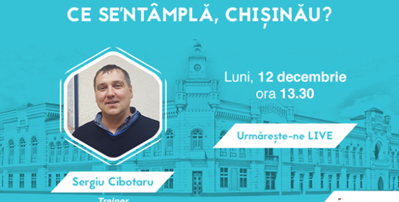„Ce se’ntâmplă, Chișinău?” cu Sergiu Cibotaru Image