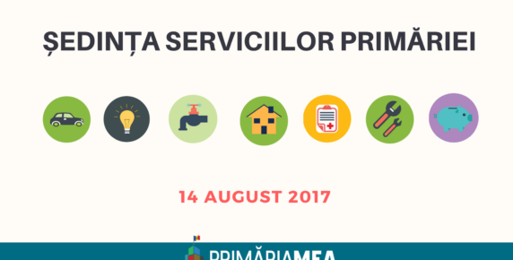 Ședința serviciilor primăriei din 14 august 2017 Image