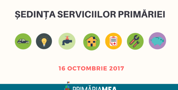 Ședința serviciilor primăriei din 16 octombrie 2017 Image