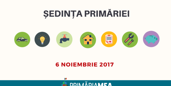 ȘEDINȚA SERVICIILOR PRIMĂRIEI DIN 6 NOIEMBRIE 2017 Image