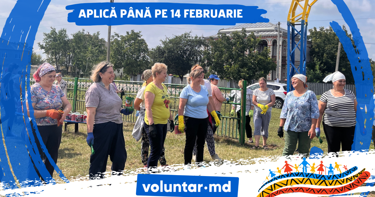 APEL DE PARTICIPARE: Voluntariat pentru comunități mai puternice (ediția a doua) Image