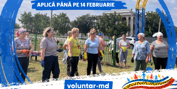 APEL DE PARTICIPARE: Voluntariat pentru comunități mai puternice (ediția a doua) Image