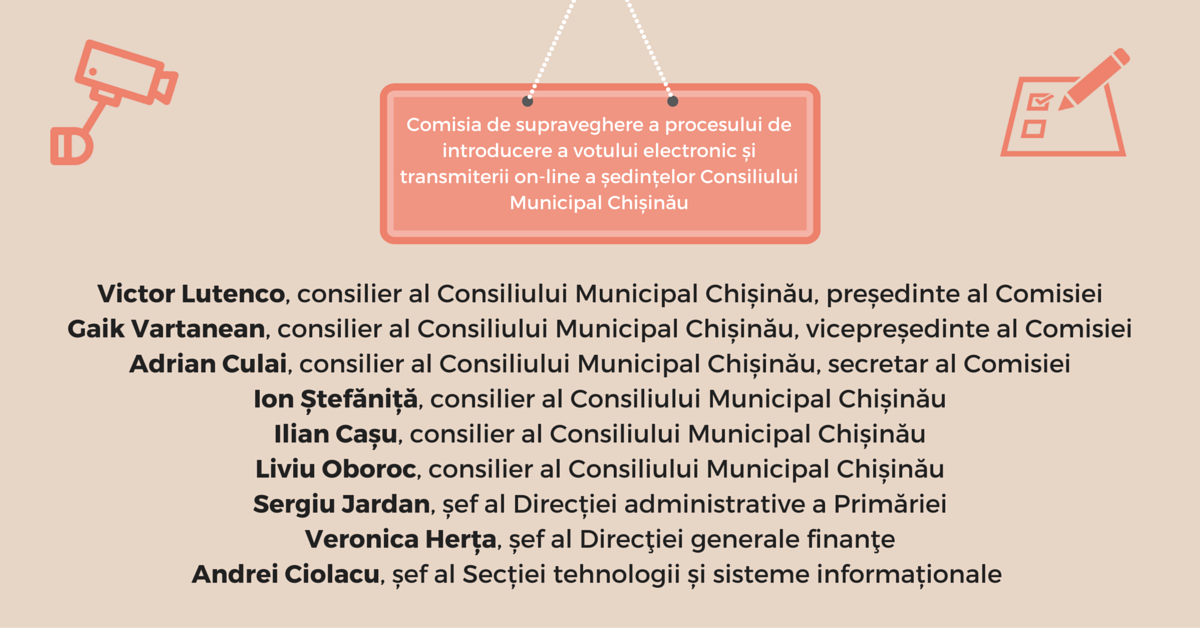 Contribuie la transparența activității Consiliului Municipal Chișinău Image