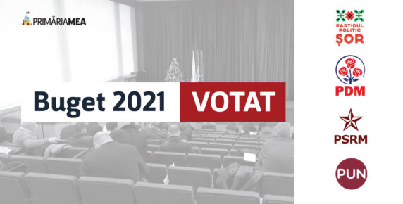 Bugetul municipal 2021 - votat în 5 minute Image