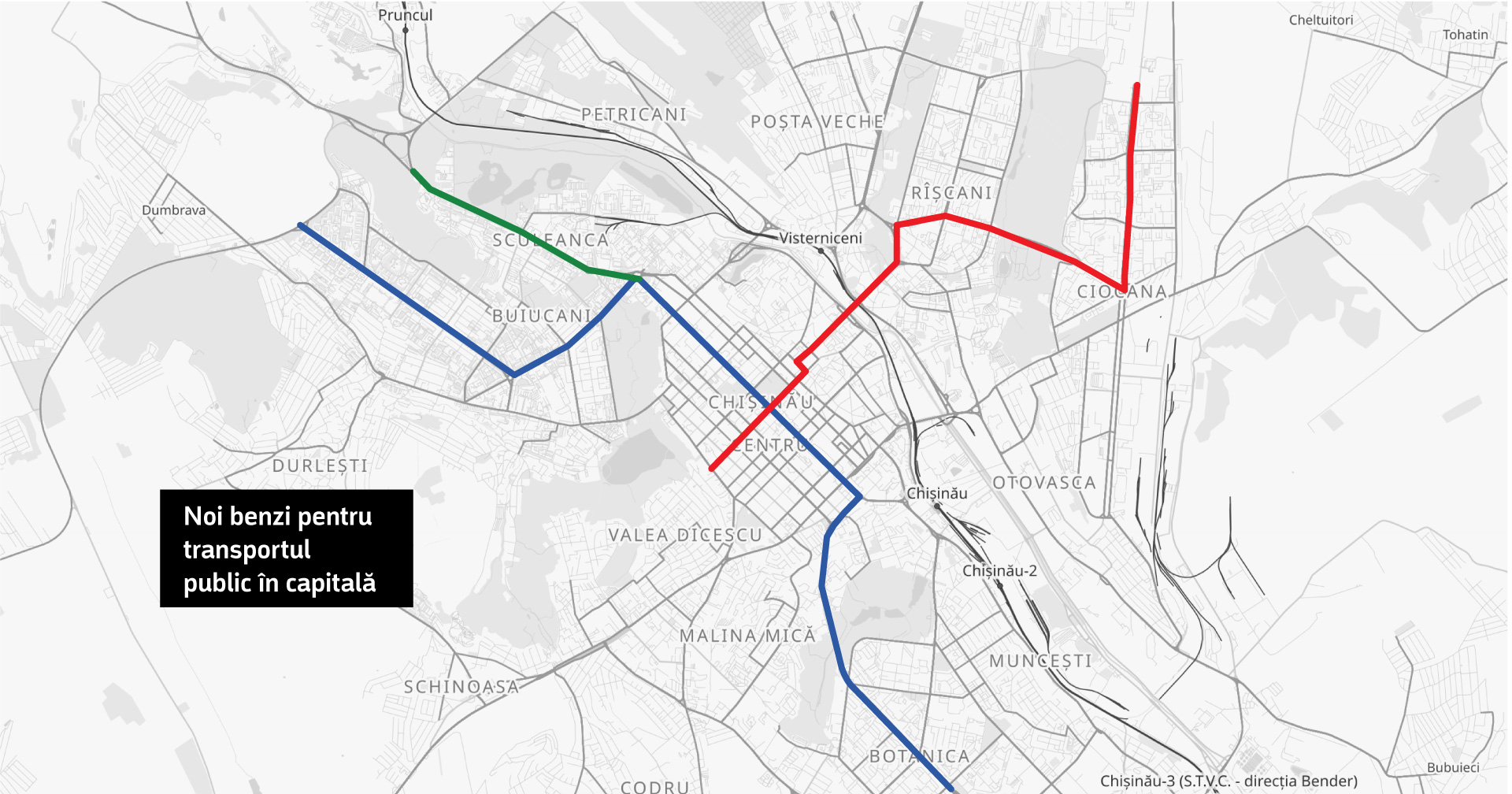 Inofgrafic: „Coridoarele” destinate transportului public în capitală. Sursă: Primăria Mea